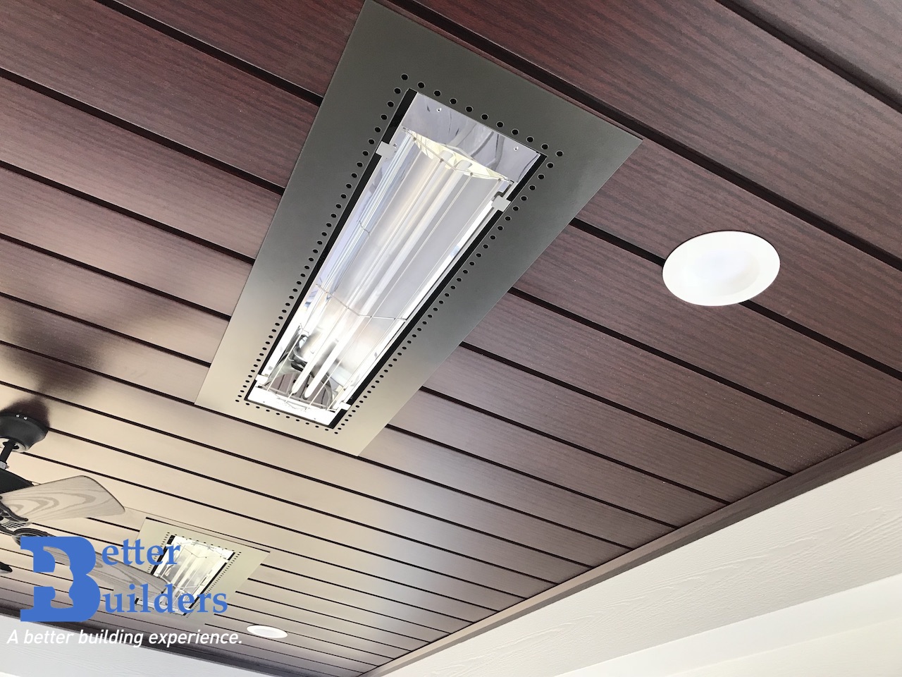 Heaters on with Inside Out ceiling
