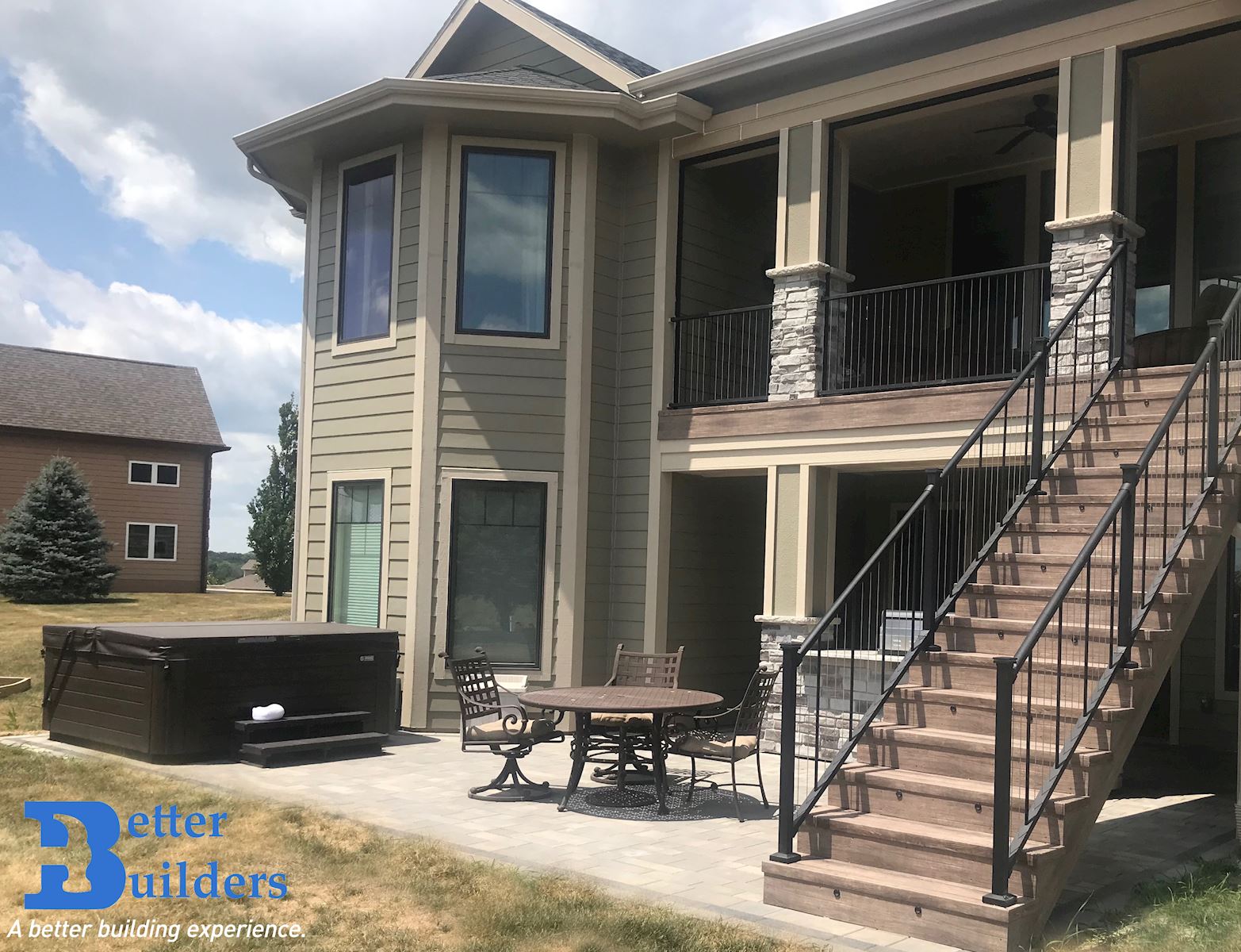 Walkout Deck and Patio - Adel, IA